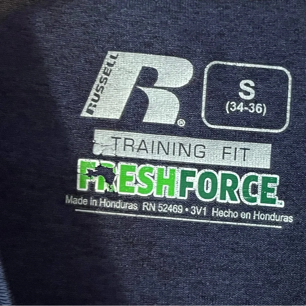 Russell Athletic Dark Blue Short Sleeve Tee - Picture 3 of 6